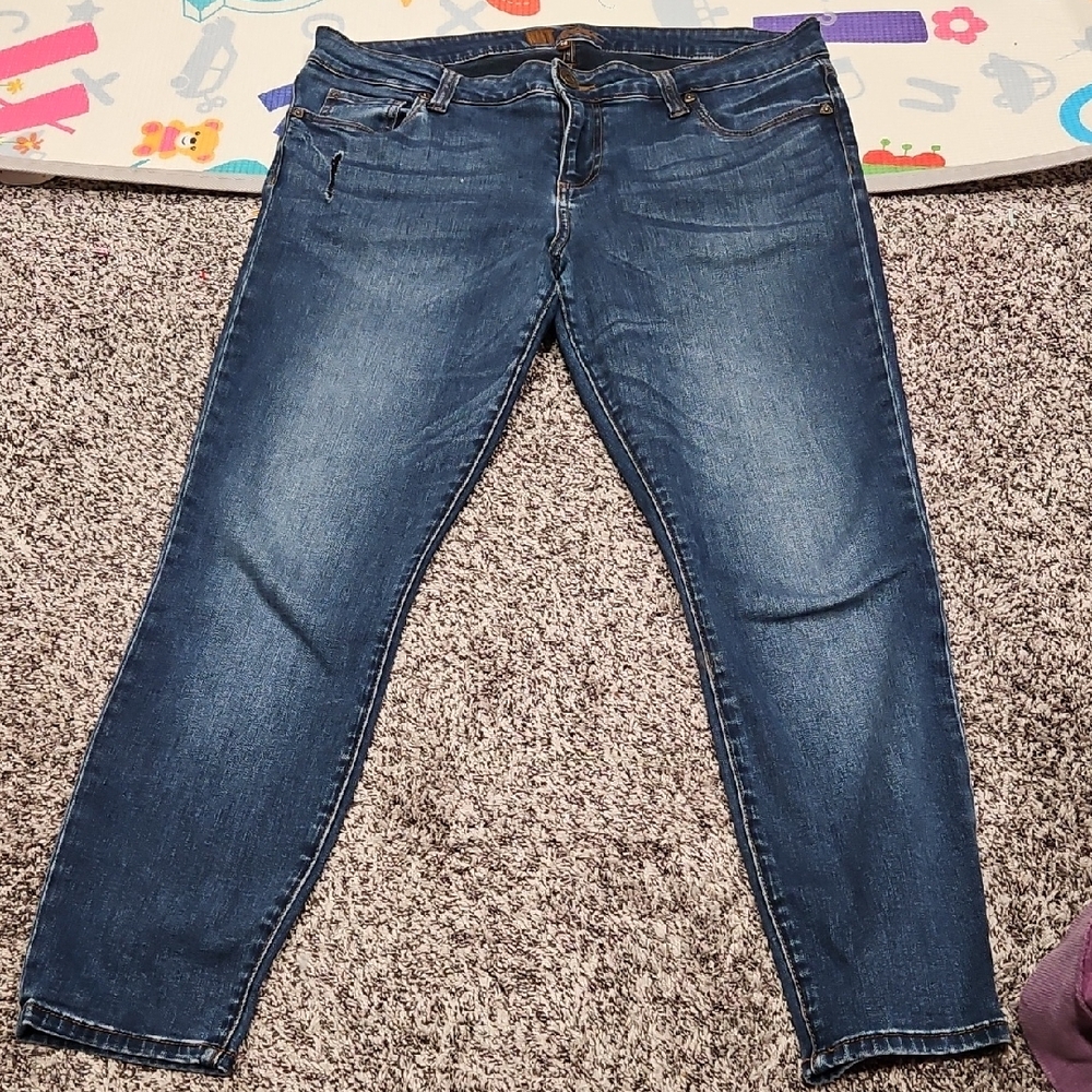 Kut from the Kloth Dark Blue Skinny Jeans